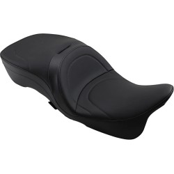 Selle Touring cuir 2-Up compatible avec dossier