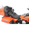 Backrest Compatible 2-Up Leather Touring Seat