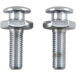 Chrome Seat Bolts and Mounting Nuts