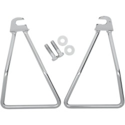 Chrome Saddlebag Support Brackets