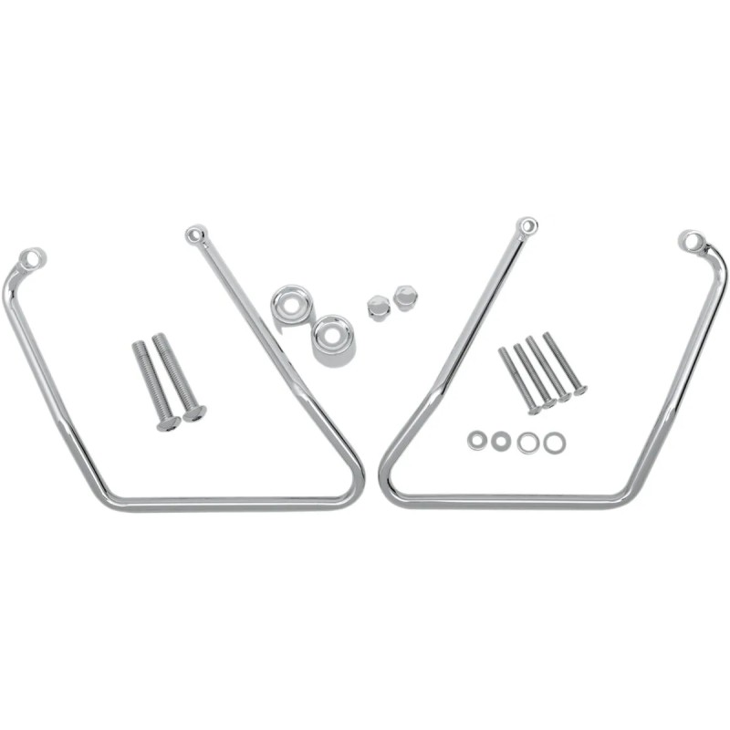 Chrome Saddlebag Support Brackets