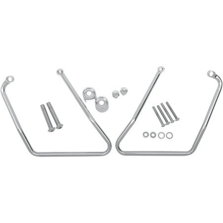 Chrome Saddlebag Support Brackets