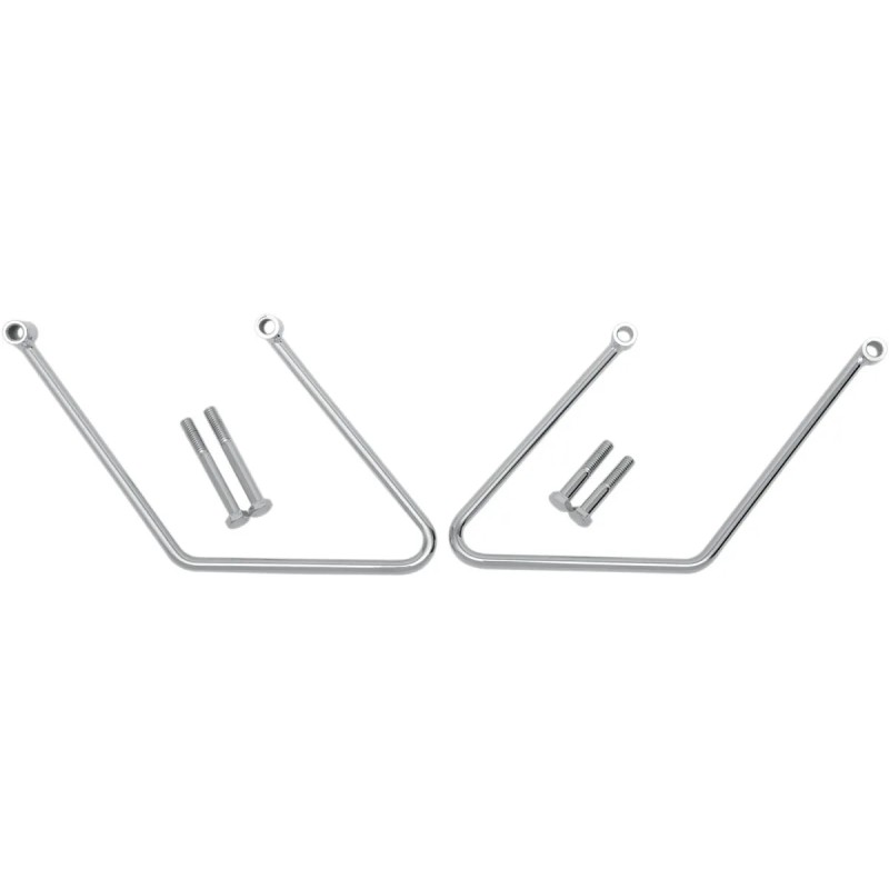 Chrome Saddlebag Support Brackets