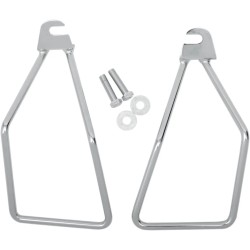 Chrome Saddlebag Support Brackets