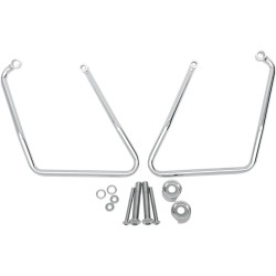 Chrome Saddlebag Support Brackets