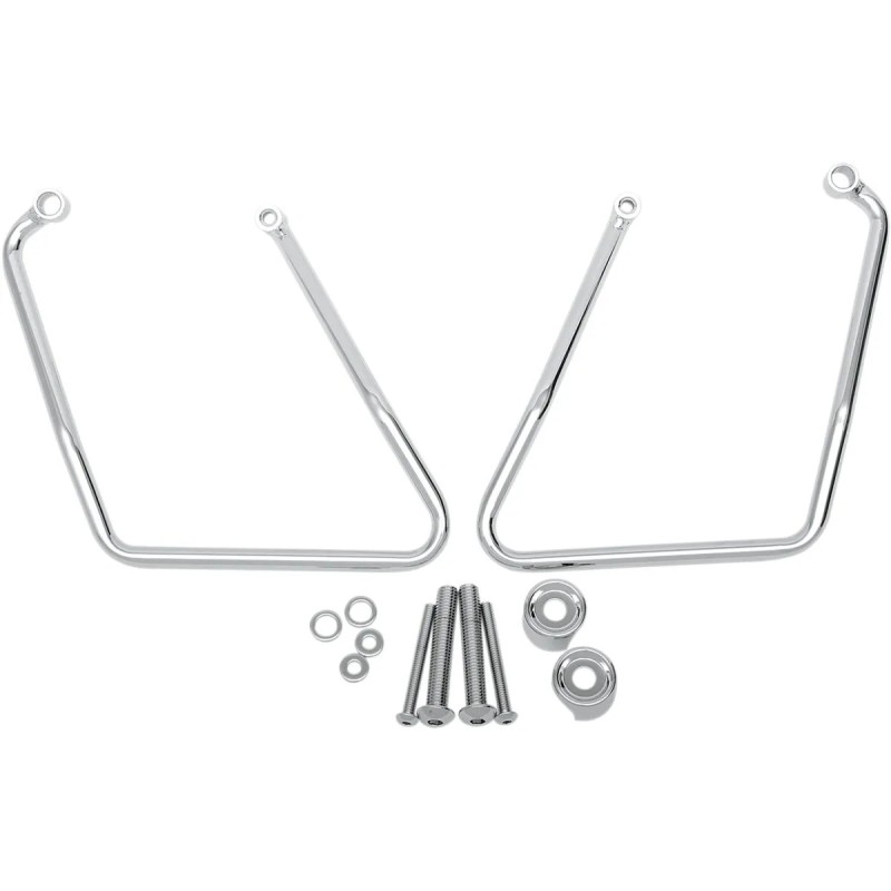 Chrome Saddlebag Support Brackets