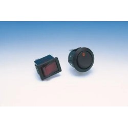 Amber Illuminated Round Switch