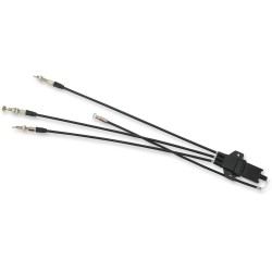 Black Vinyl Throttle Cable