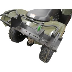 Support de tarière à glace pour porte-bagages de quad
