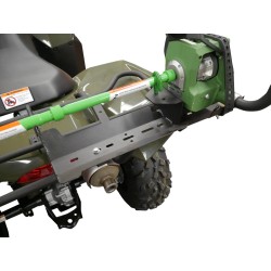 Support de tarière à glace pour porte-bagages de quad