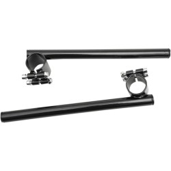 Guidon clip-on en acier 7/8"