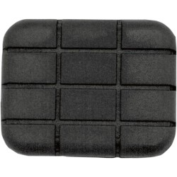 Embout de pédale de frein chromé