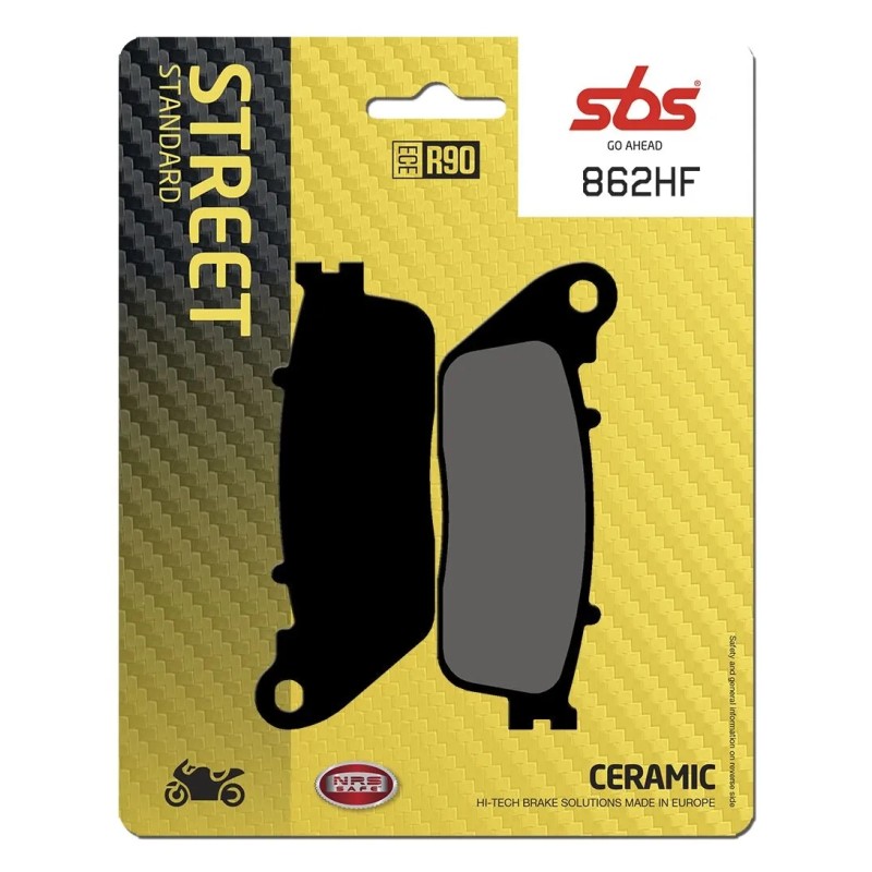 HF Street Ceramic Organic Brake Pads
