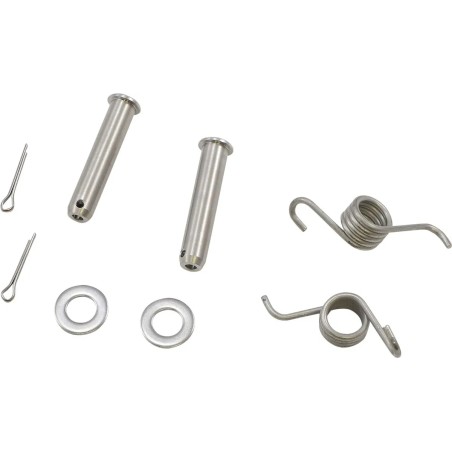 Axe et ressort de repose-pieds