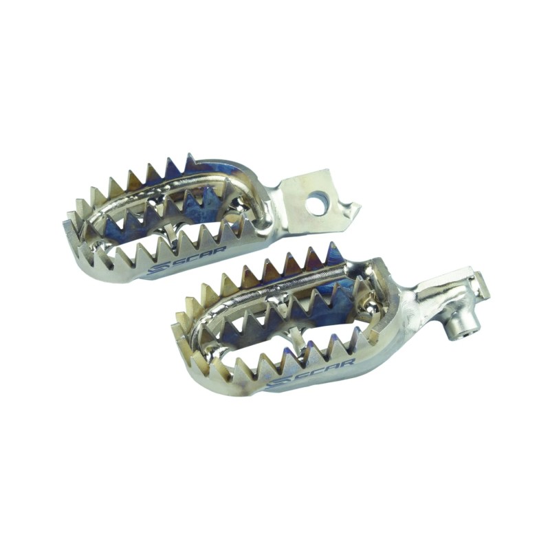 Repose-pieds en titane