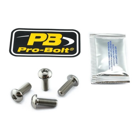 Titanium Footrest Hanger Bolt Kit