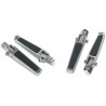 Foot Pegs with Rubber Inlay