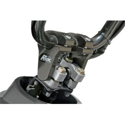 Pivoting Handlebar Risers for 7 8  Bar Clamps