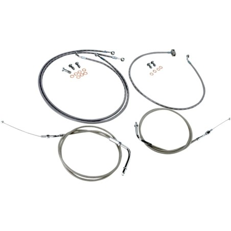 Stainless Handlebar Cable Line Kit
