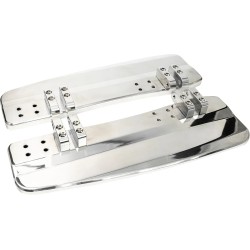 Platines repose-pieds pilote