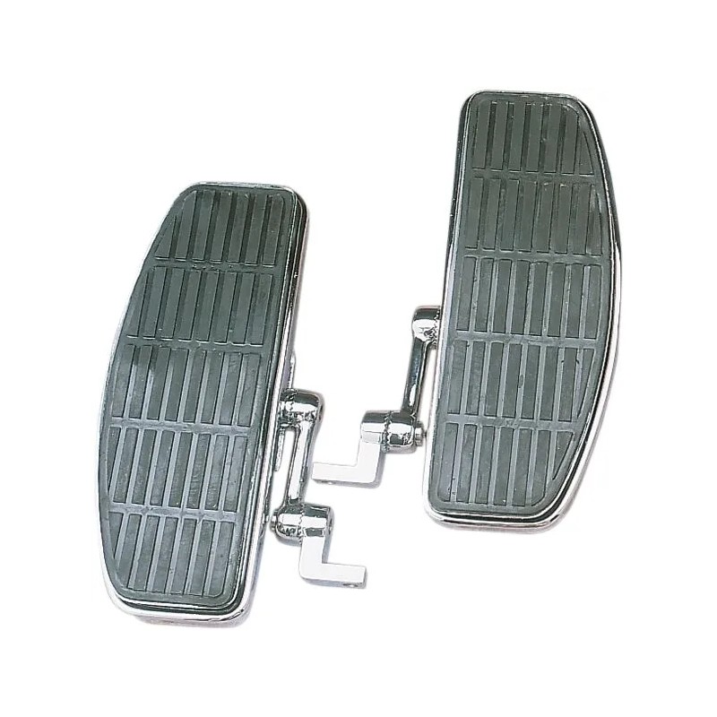 Platines repose-pieds ajustables à visser