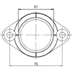 Carburetor Mounting Flange