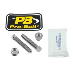 Titanium Axle Chain Adjuster Nut   Bolt Set