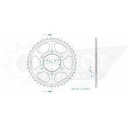 COURONNE ARRIÈRE STANDARD 525