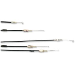 Black Vinyl Throttle Cable