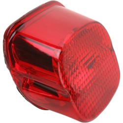 Laydown Taillight Lens with Bottom Tag Lens