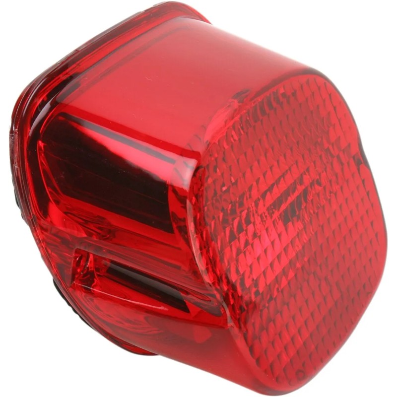 Laydown Taillight Lens with Bottom Tag Lens