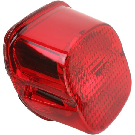 Laydown Taillight Lens with Bottom Tag Lens