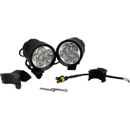 Éclairage à LED avec fixation pour arceau