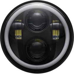 5-3 4  LED Halo Headlamp