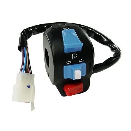 Bloc de commutateurs pour poignée gauche sans levier de frein