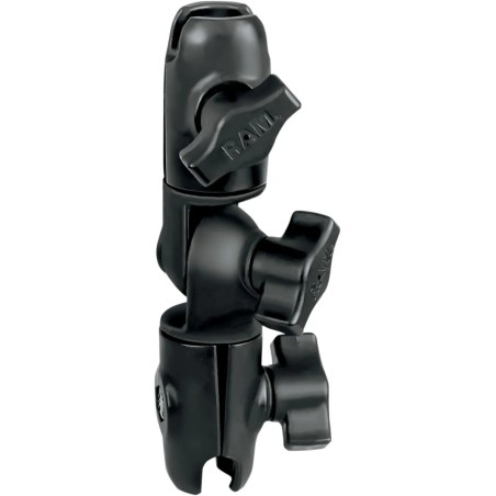 Double Socket Arm with Swivel