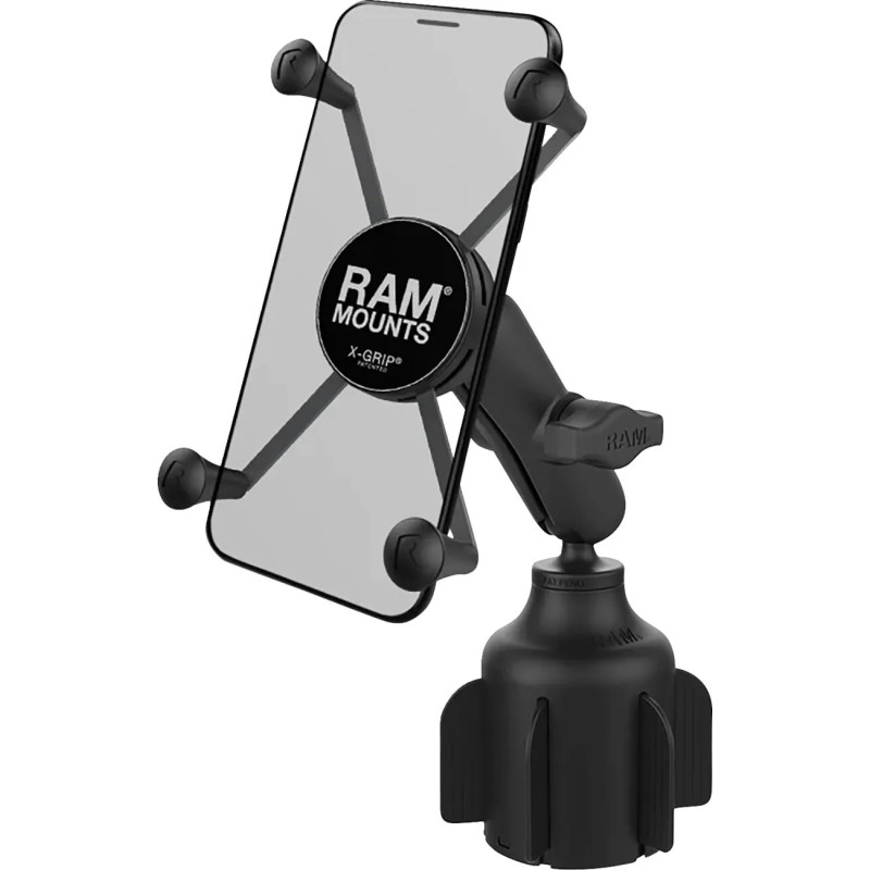 X-Grip  Large Phone Mount with Stubby  Cup Holder Base