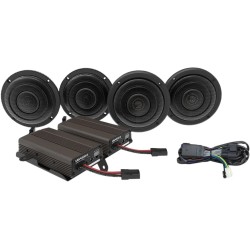 Kit haut-parleurs avant & arrière avec ampli 600 W