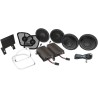 Front   Rear Speaker Kit with 600 W Amp