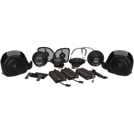 Kit amplificateur 900 W/6 haut-parleurs