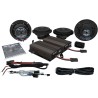 Front   Rear Speaker Kit with 600 W Amp