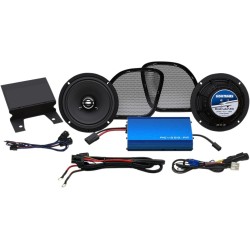 Kit de haut-parleurs avant de 6-1/2" avec amplificateur de 225 W