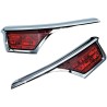 Passenger Armrest Trims with LED Turn Signal Accents