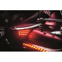 Moulures de finition pour accoudoirs passager, avec clignotants à LED