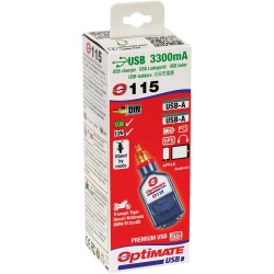 OptiMate  Dual USB Inline Charger