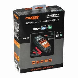 Chargeur de batterie UE OPTIMATE 2 DUO MSE Moose Offroad