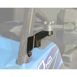 Side Mirror Adapter with Flat Mountable Option for Polaris Pro-Fit Roll Cages