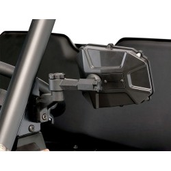 Adaptateur de rétroviseur latéral pouvant être monté à plat pour arceaux Polaris Pro-Fit
