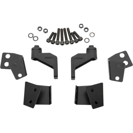 Adaptateur de rétroviseur latéral pouvant être monté à plat pour arceaux Polaris Pro-Fit