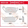 SRM Series Sindered Scooter Brake Pads